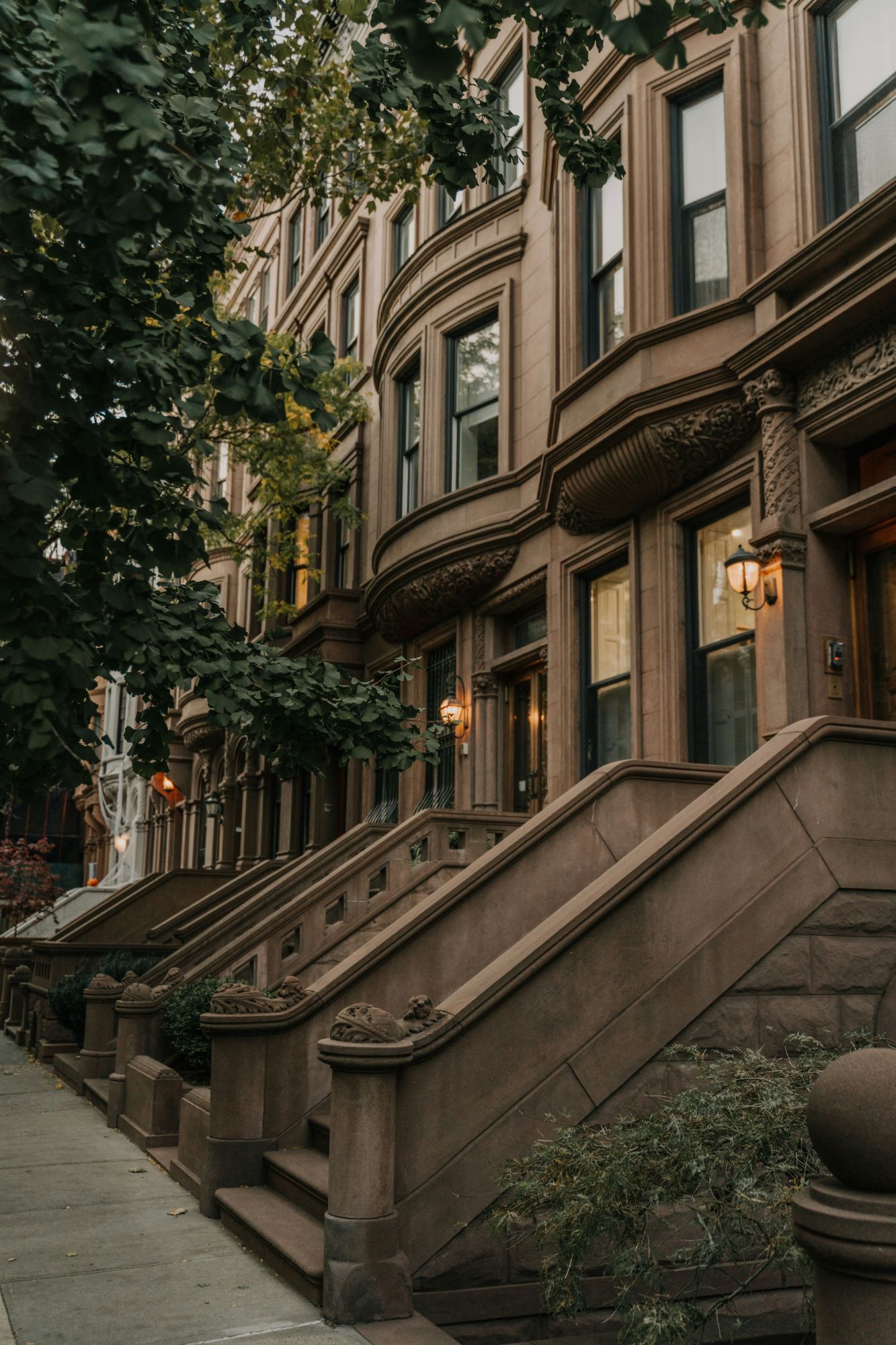 Brooklyn brownstones